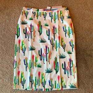 🎨Multicolor🥰 Cactus Pencil Skirt